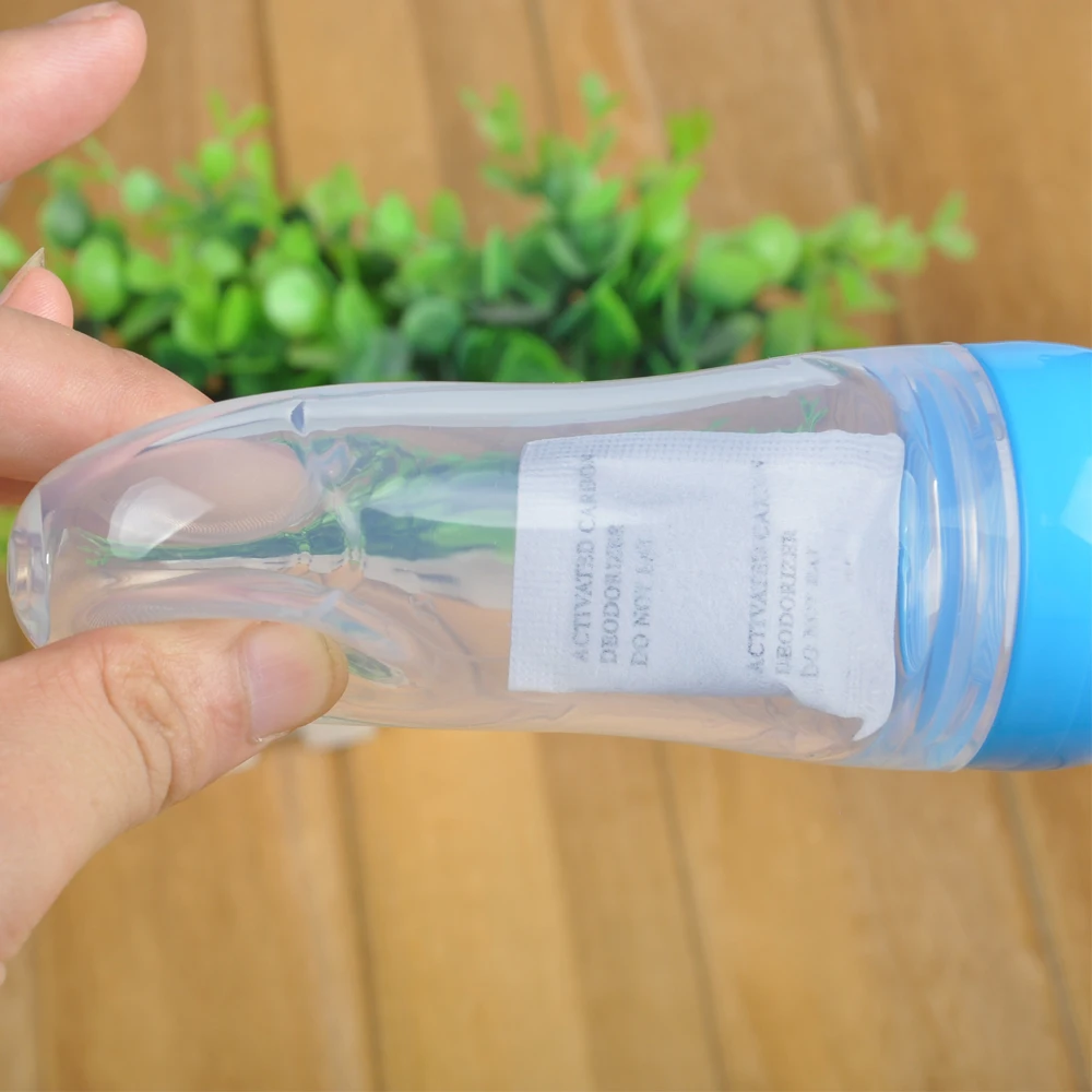 Top Selling Baby Feeding Nursing Bottle Milk Juice Squeeze Silicone Spoon Baby Feeding Bottle