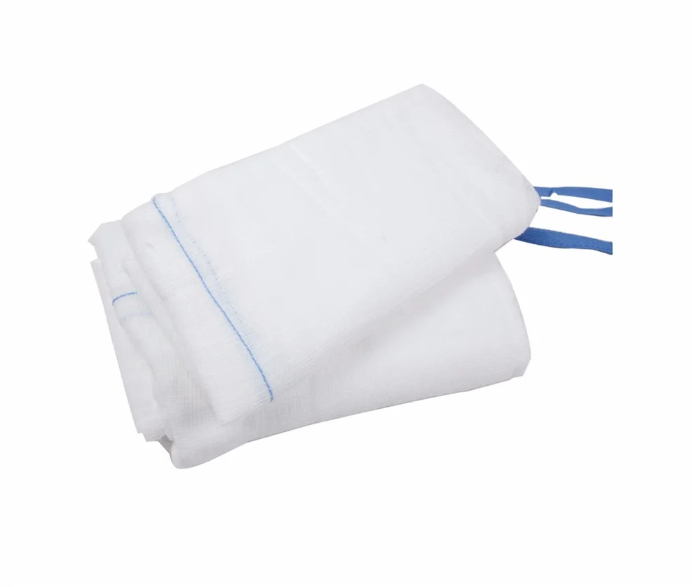 sterile lap pad sponge customized 16p abdominal swabs sterile gauze