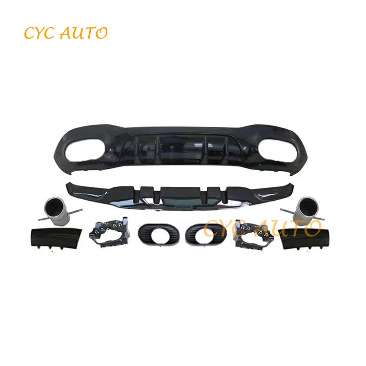 A35 car rear parts rear diffuser for Mercedes Benz A CLASS W177 Sport Sedan 2019 2020 2021+ A180 A200 A250