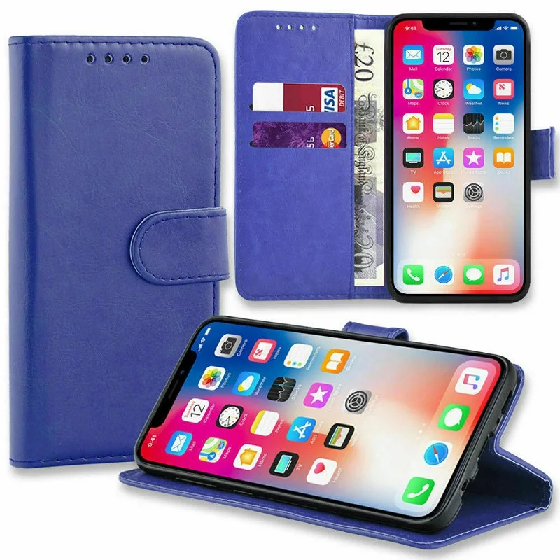 
New Arrival Custom Phone Accessories Color Mix Pu Leather for Iphone 11 Case Flip Case For Iphone 11 6.1inch 