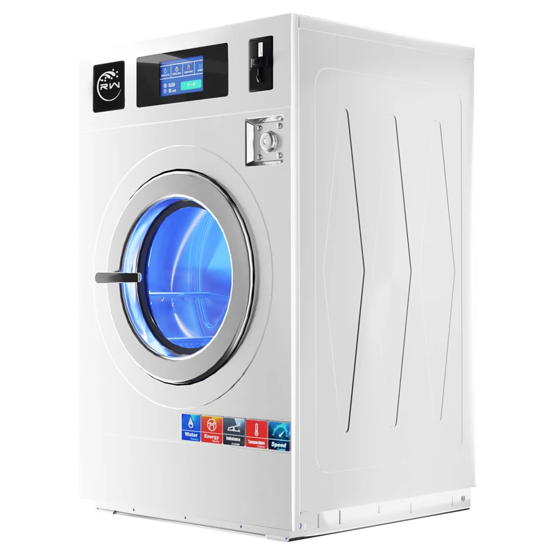 Commercial Washer Extractor-Hard Mount (Rigid) For Laundromat/Hotel/Hospital Coin/OPL Operated 12KG TO 27KG