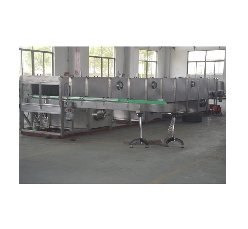 Машина для пастеризации молочных бутылок, туннельный стерилизатор