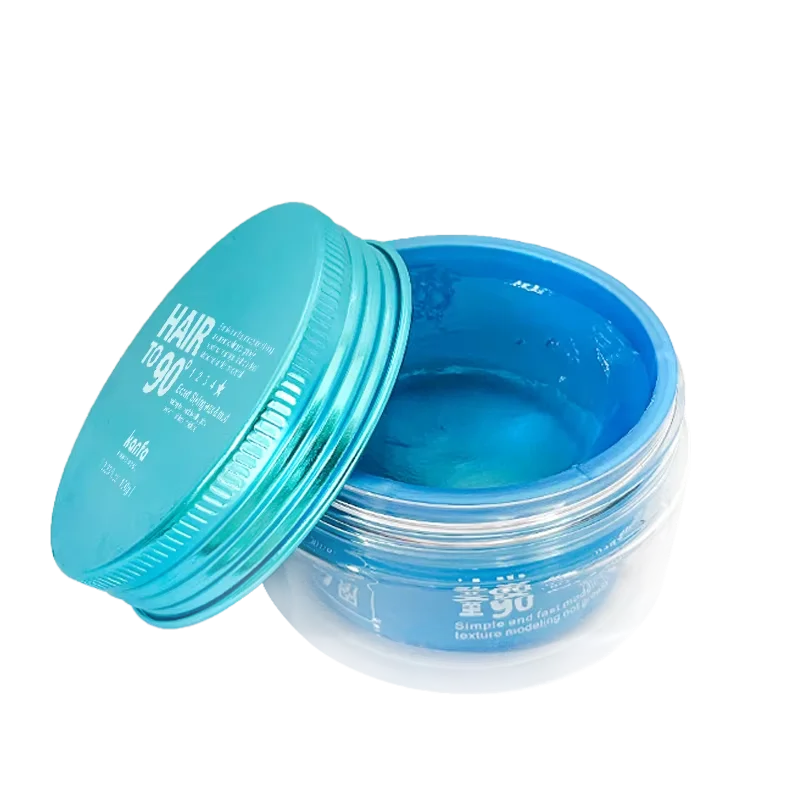New Formula Hair Wax Clay Private LabelCustom Scented Barber Products for Men Organic Hairstyling Clay 100G