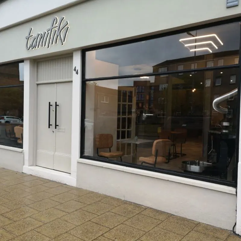 Print logo welcome and stand led sign board liquid acrylic for signs with low price