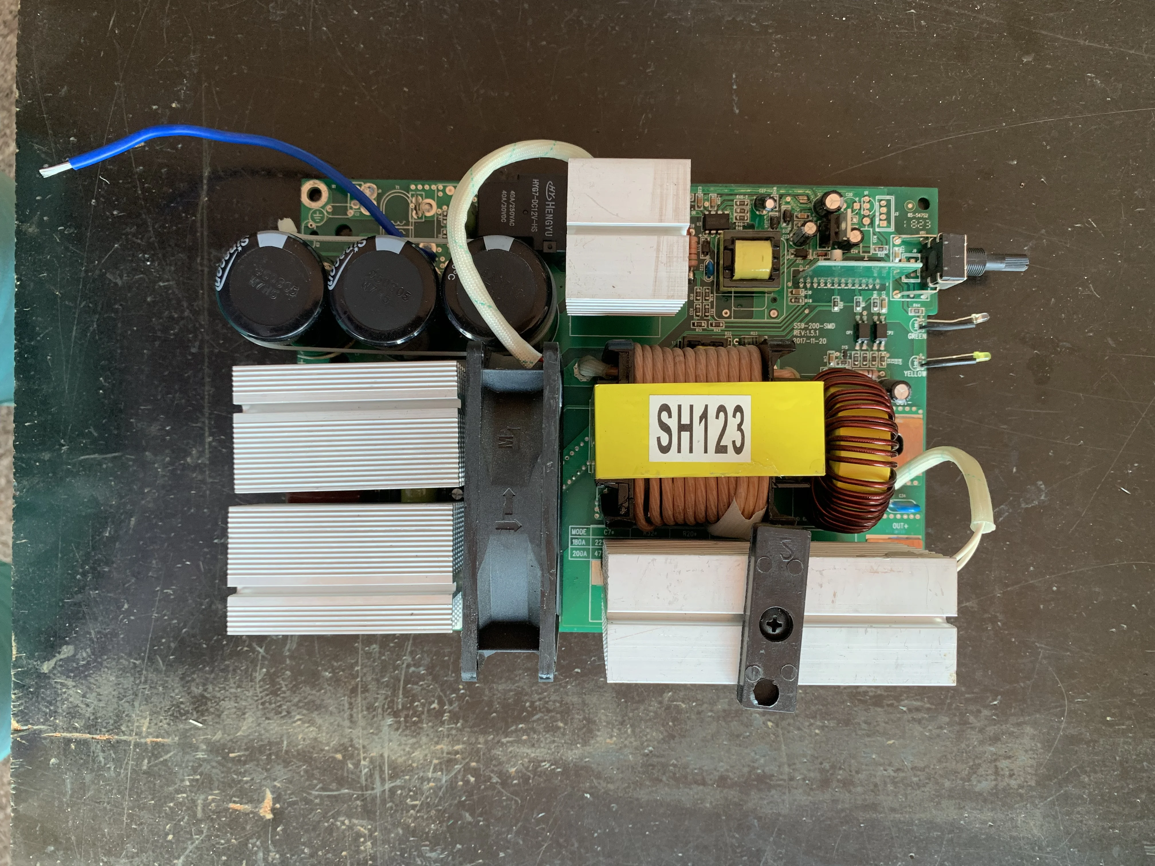 zx7-200 inverter dc arc welder card igbt  inverter welding pcb board