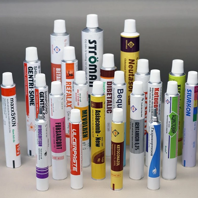OEM Custom Metal Tube Watercolors Oil Paint Travel Toothpaste 100ml 150ml SPF Ointment Eye Cream Collapsible Aluminum Tube
