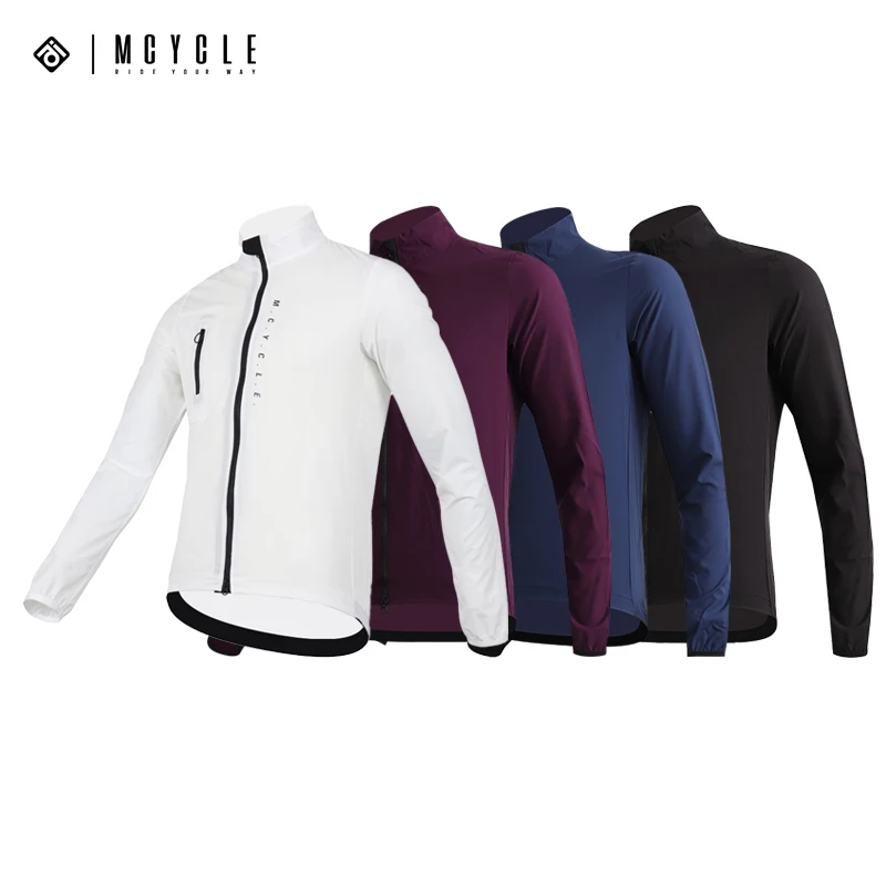 Мужская ветрозащитная куртка на молнии