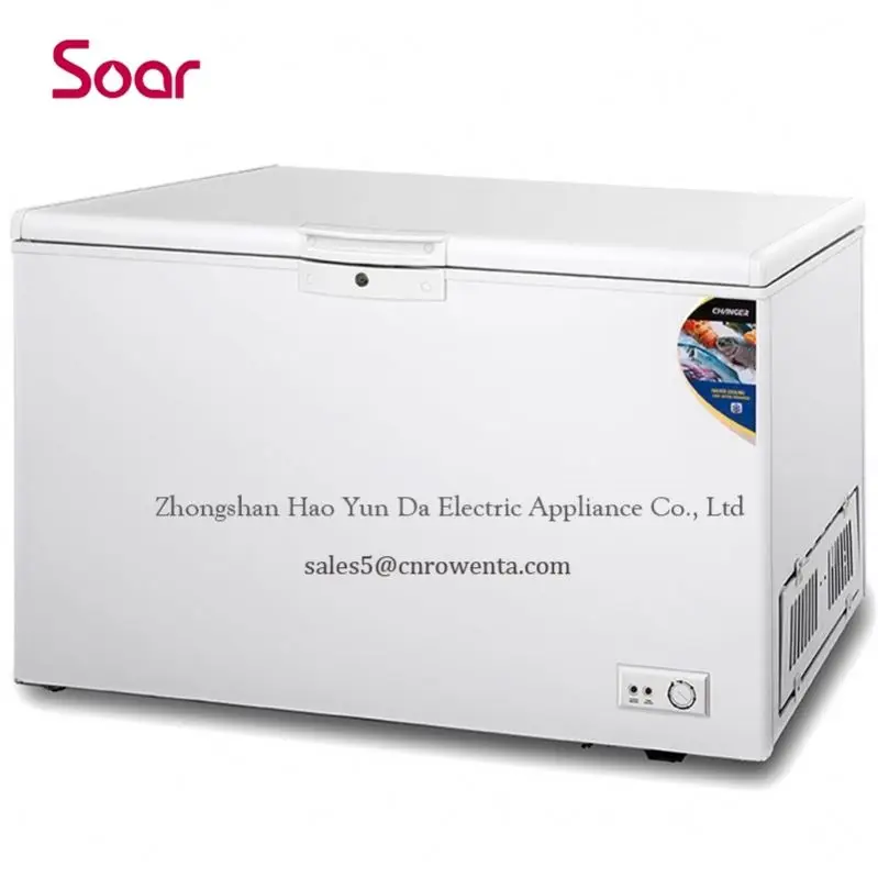 Морозильная камера большой емкости 200 л, 300 л, 400 л, высококачественный большой морозильник из Китая