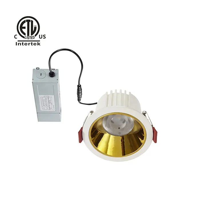 Daytonled Uranus Series COB SMD ETL List North America Commercial Anti-glare CRI90 CRI95 ceiling downlight