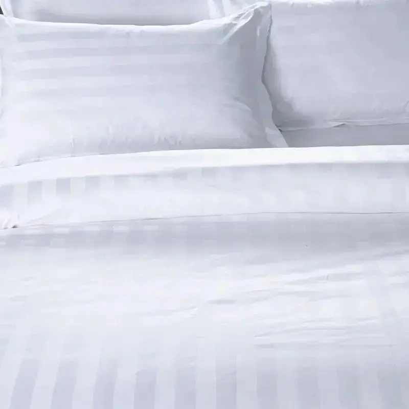 Modern Four-Piece Hotel Linen Set Cotton Bed Linens Patchwork Woven Design Manufacturers Wholesale