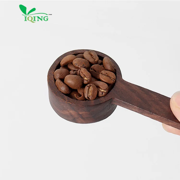 Wooden Measuring Coffee tea Scoop Set Ground Coffee Spoon In Walnut Wood Measuring Tablespoon For Coffee Beans Protein Powder