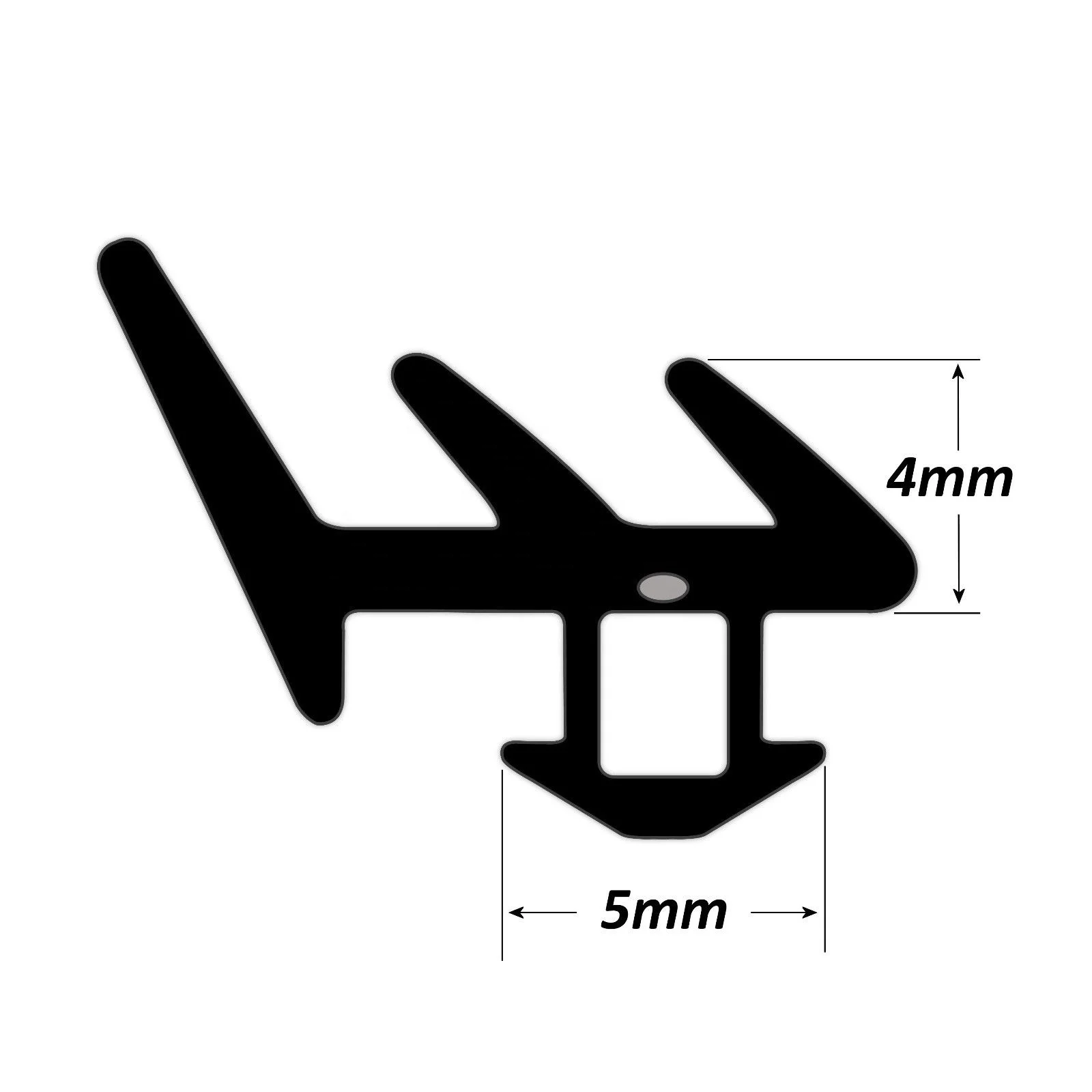custom profile waterproof fireproof soundproof flat extruded silicone rubber epdm pvc window door sealing strip
