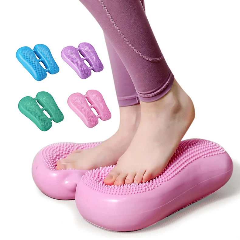 Aerobic Exercise Wobble Balance Trainer Stair Walker Air Cushion Inflatable Stepper Pad