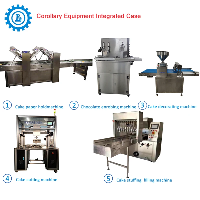 SV- 400F Commercial Dorayaki/ Swiss Roll Production Line/ Muffin Cake Machine