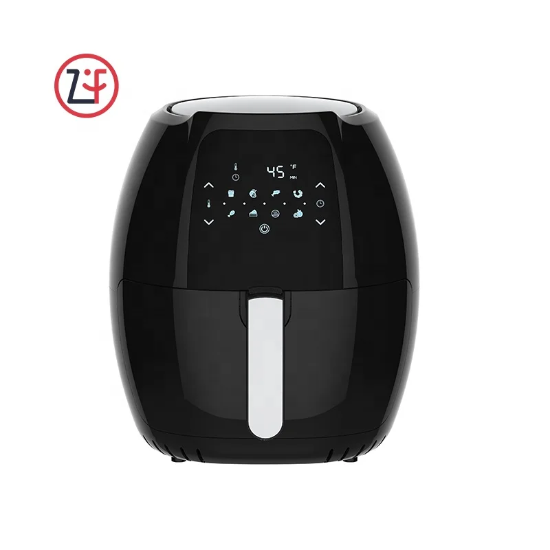 Высококачественная электрическая безмасляная фритюрница большой емкости 7 л с цифровым сенсорным