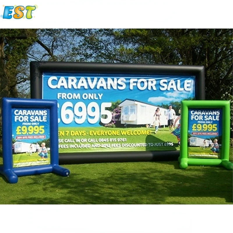 High Quality Inflatable Billboard Giant Inflatable Advertising Sign Inflatable Display For Promotion Event