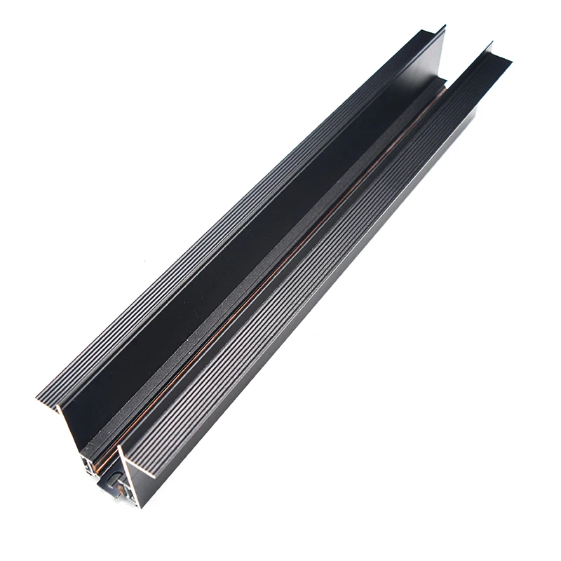 4 Wire New Design Magnetic Led Lights Aluminum Profile Linear 1M 2M 3M Recessed Lighting Magnetic Track