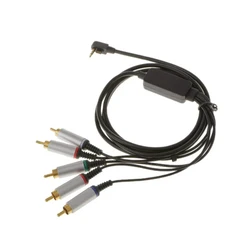 6FT Audio Video AV Cable to RCA For PSP1000 Extension Composite Data Cord For PSP 2000 3000 Lead Wire AV Adapter To TV Monitor