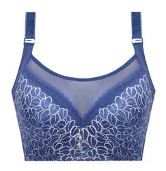 Sexy lace ladies bra plus size B C D large size bra ultra-thin  bra ladies underwear direct