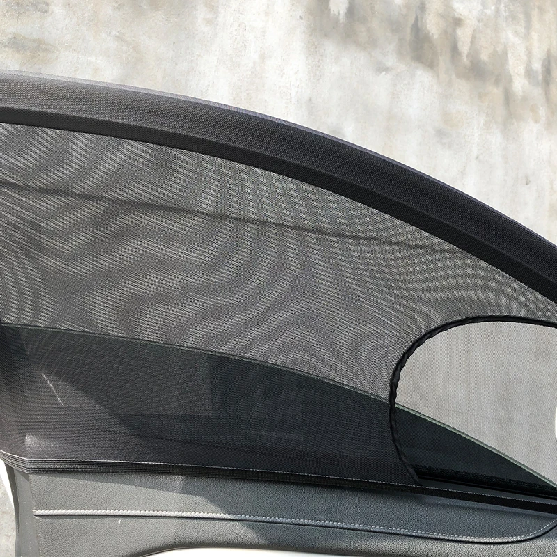 Высококачественные автомобильные экраны, противомоскитные, черные, дышащие и эластичные, принимаются индивидуальные заказы