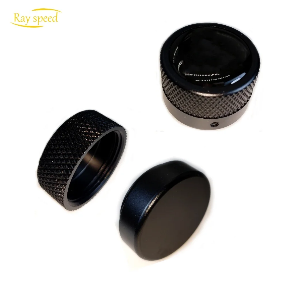 Rayspeed Round Shaped Pool Chalk Holder, Portable Pool Chalk Cubes, Non-magnetic Mini Chalk Holder Pool Billiards