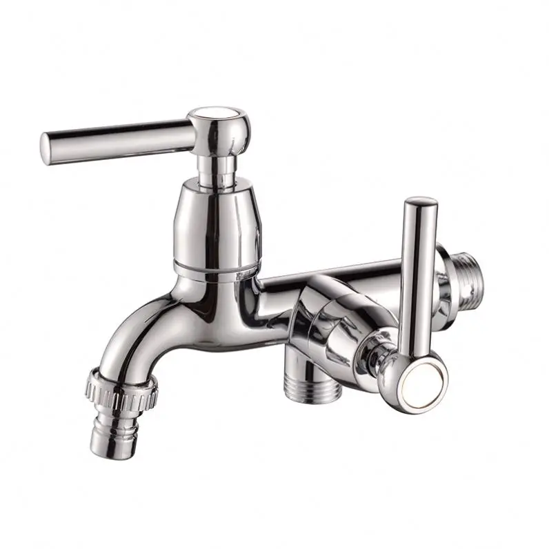 Factory Supply Low Price Water Tap Polished ABS Fast Open chrome bib tap