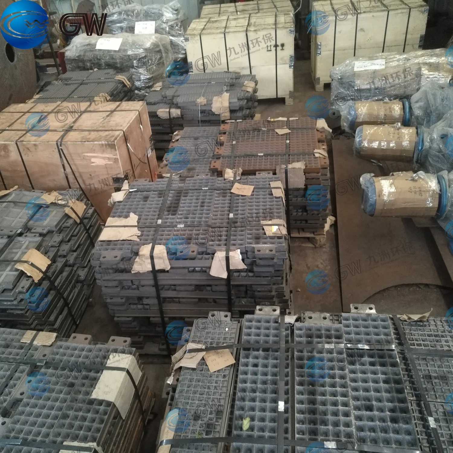 
Chain Plate Conveyor for Solid Sodium Silicate Glass Production Line 