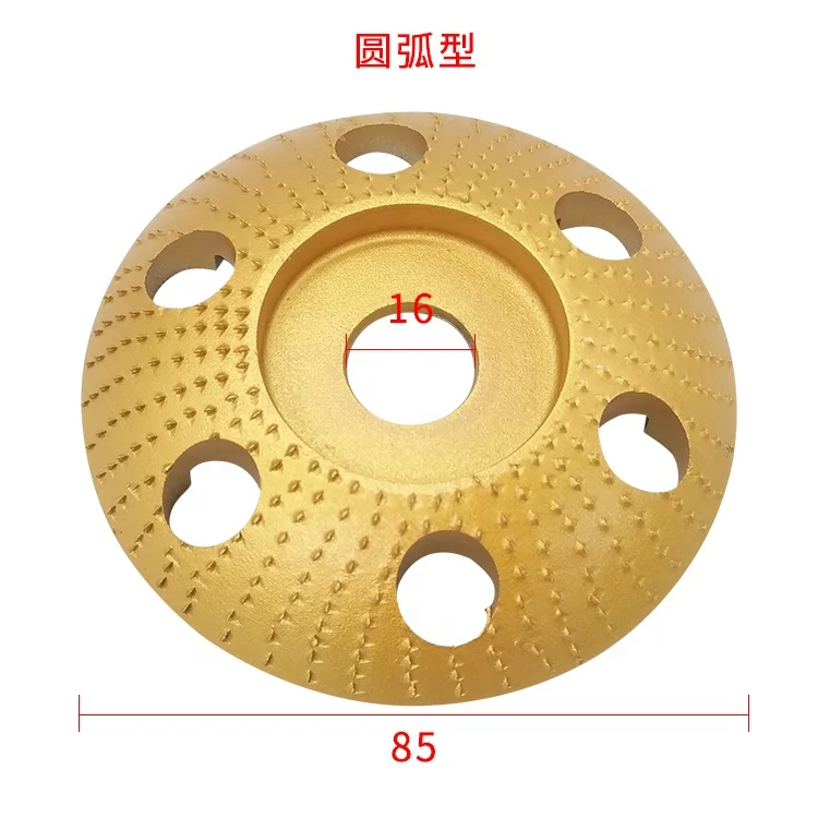 Woodworking Grinder Shaping Disc - Tungsten Carbide Abrasive Angle Grinder Wheel Wood Carving Grinding Disk for Grinding Angle G
