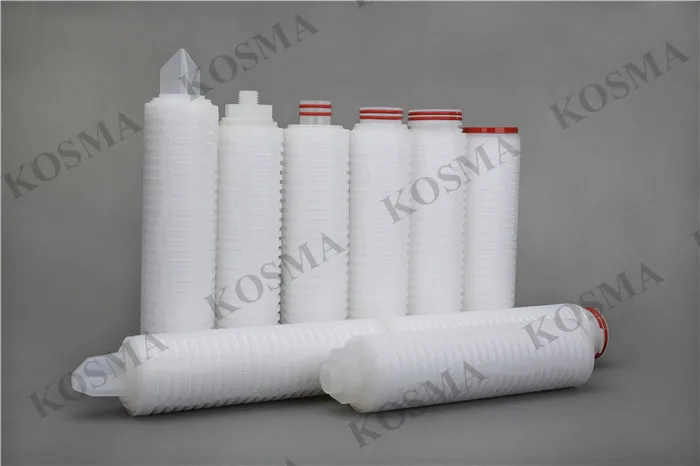 TS Filter Manufactured Absolute Rated Beta 5000 Pleated Cartridge Wine Filter Housing Machine for Beverage and Beer Industry