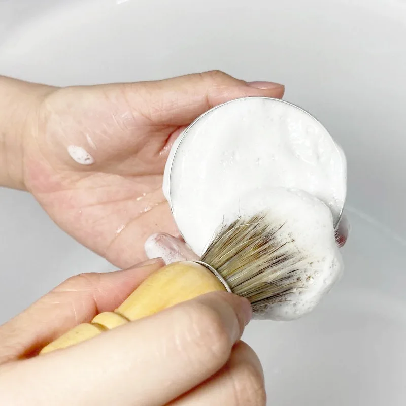 organic nature Plant Ingredients Shaving Cream Beard Removal Shaving Soap rich foam  shave cream bar