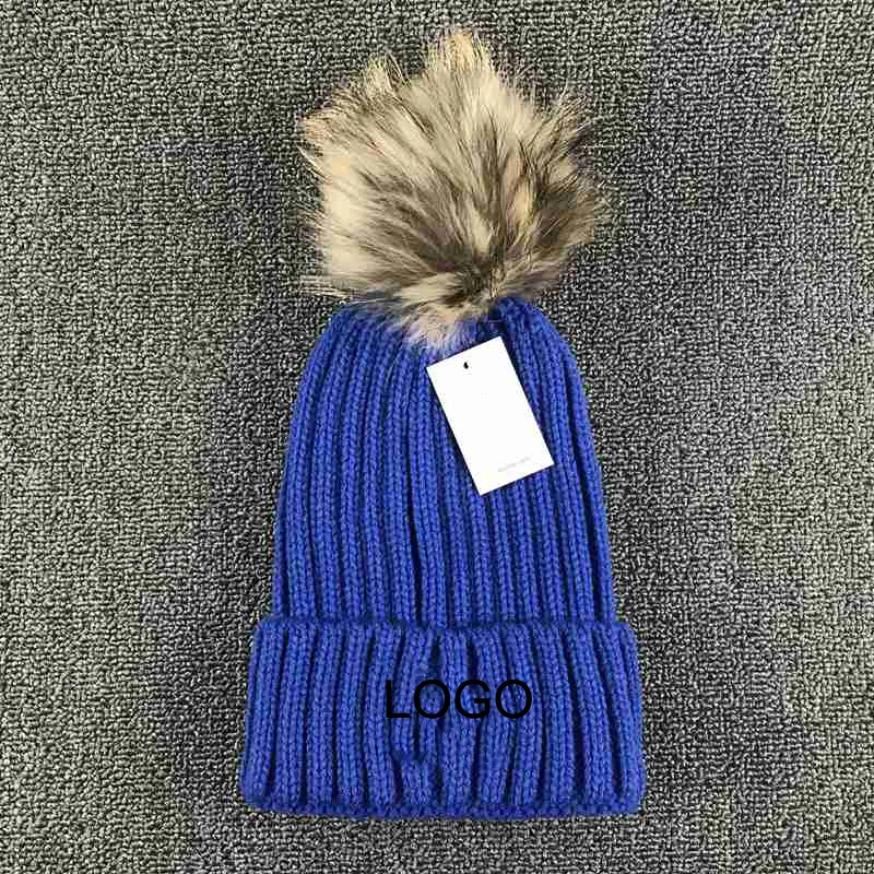 Fashion customized high quality jacquard beanie winter hat 3D embroidery Laker toques knitted Beanie hat