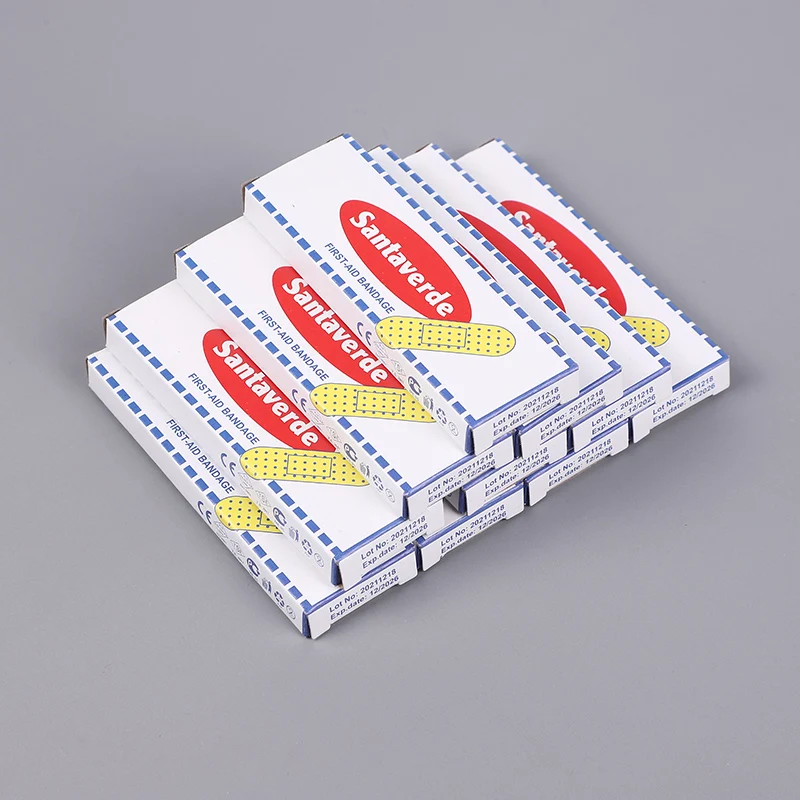 band-aid Emergency Medical adhesive bandage Supplies WaterproofFlexible Fabric Bandage  Plaster Vaccinated Sticker bandage