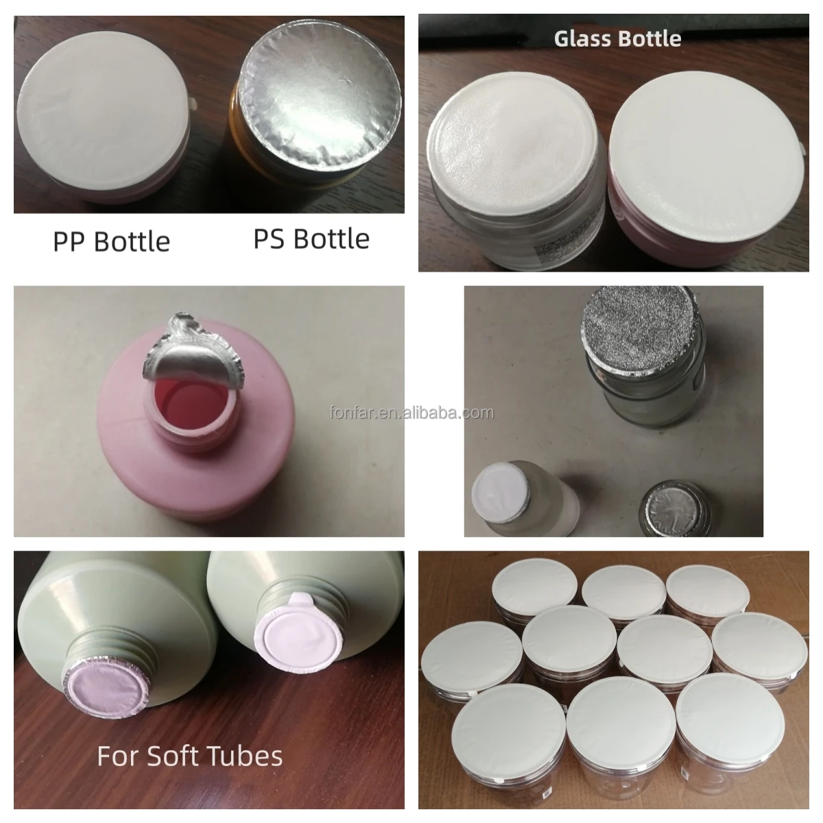 PP PET plastic bottle aluminum foil sealing gasket sealing film/PE foam gasket/glass bottle plastic cap sealing gasket