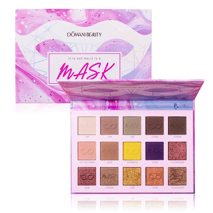 
Domani Beauty Wholesale with Logo Base Beauty Primer 15 Colors Makeup Nude Shimmer Matte Single Eye Shadow Eyeshadow 