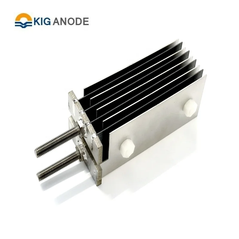 ММО покрытый титановый электрод для бассейна солевой хлоринатор