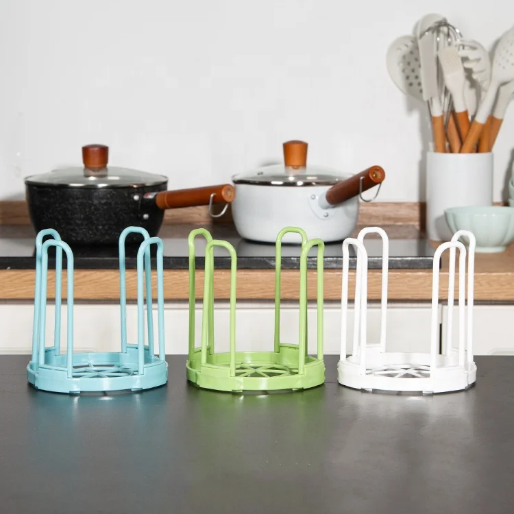 Gloway Manufacturer Oem Kitchen Accessory Organizer Draining Rack Bowls Sink Drying Shelf Display Stand Plastic Bowl Holder Rack