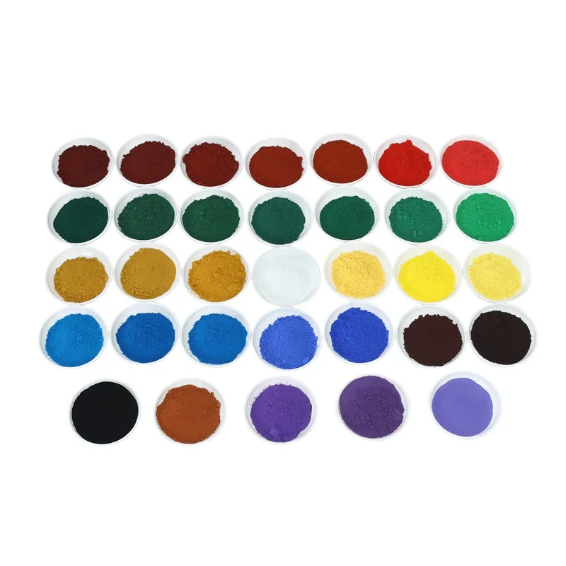 Factory monopoly  magnetic pigment  iron oxide ink  pigments for making  Color brick concrete coating