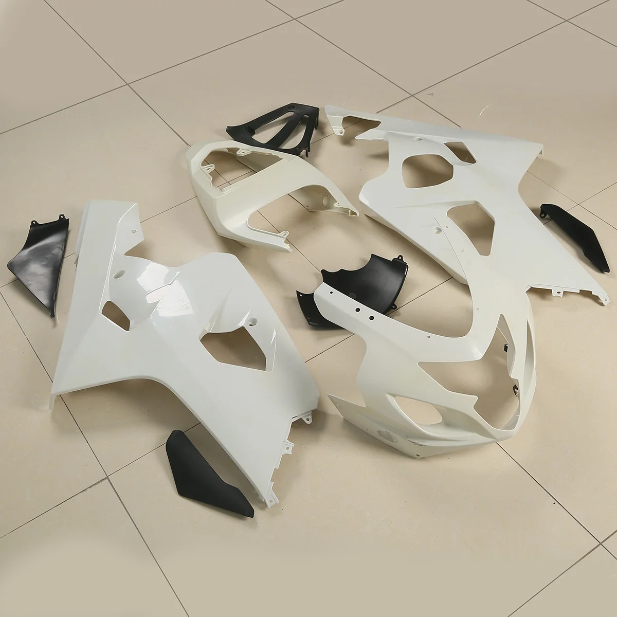 TCMT XF-4097-W Unpainted Injection Fairing Bodywork Fit For Suzuki GSXR GSXR 600 750 2004-2005