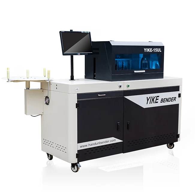 Многофункциональный гибочный станок для алюминия и железа с неоновыми знаками