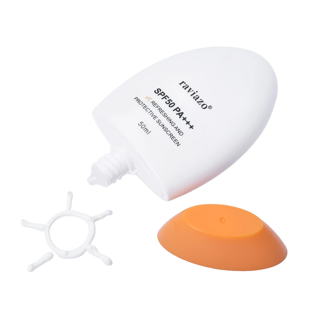 ПВХ отбеливающий солнцезащитный крем SPF50 PA Высокоэффективная Защита от солнца для оптимального ухода за кожей