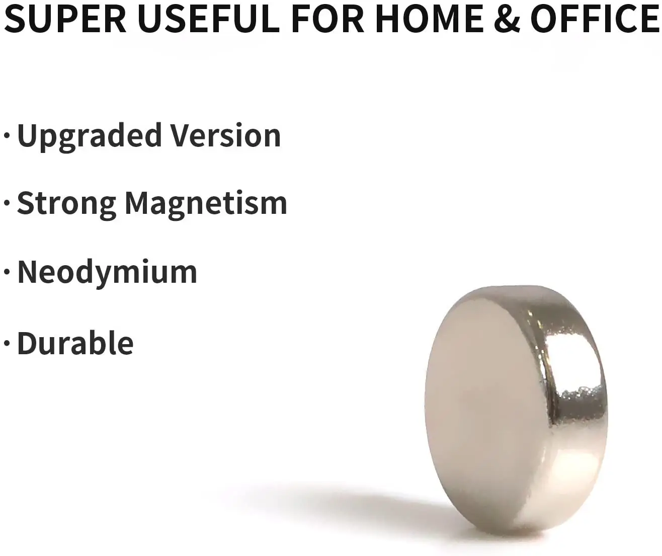 Customize Super Strong Neodymium Magnet N52 Powerful N35  N42 N45 Rare Earth NdFeB Magnetic Round Magnet Ring Magnets Disc