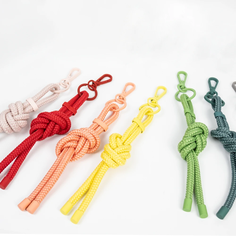 Factory Supply In Stock Nature Friendly PP material Key strap Key Ring  for Crossbody cell Phone Case
