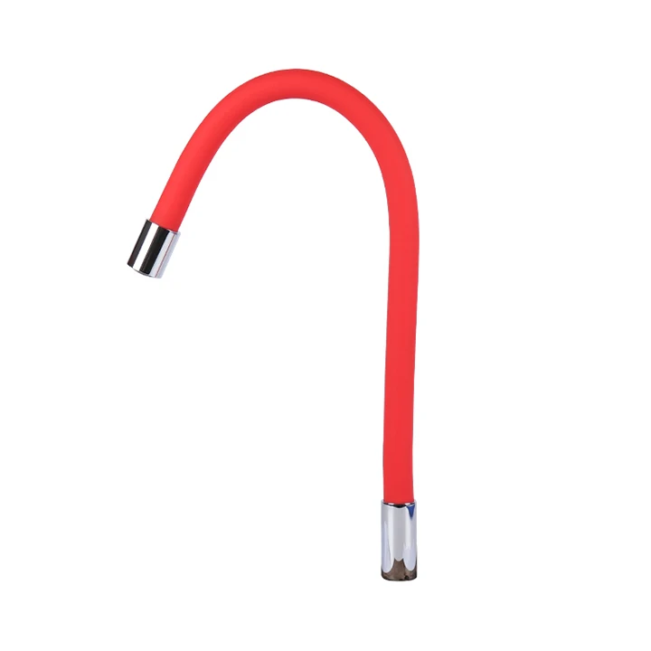 Modern Silicone Flexible Pipe Kitchen Faucet Tap Mixer Taps Economic Cheap Price
