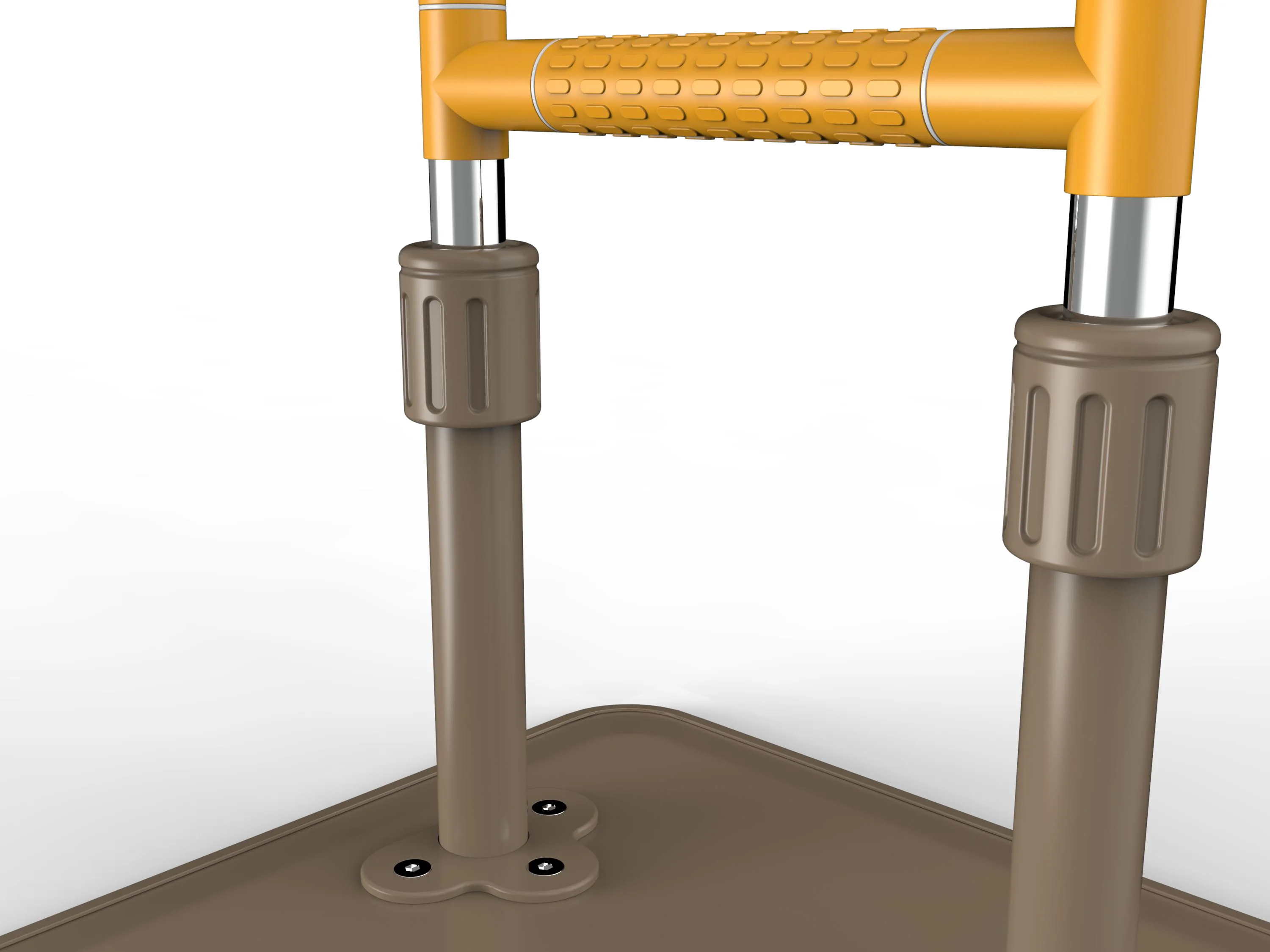 hospital bed guard rail bed assist rail with straps helping people get on and out of bed