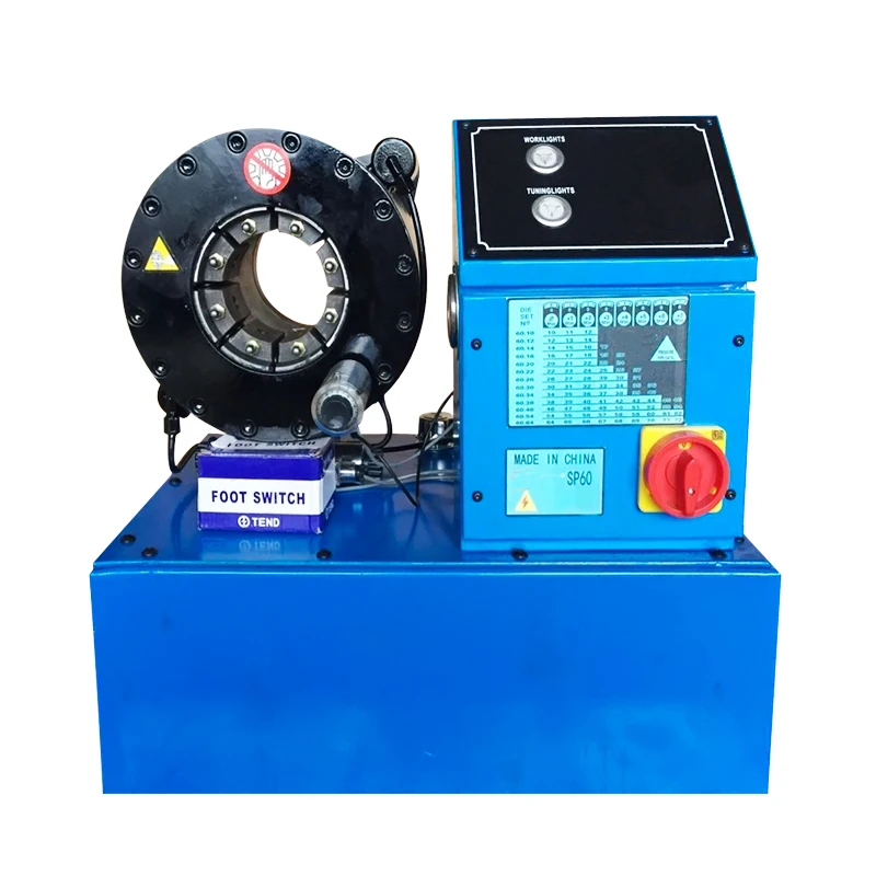 3-51mm with quick replacement CE ISO 560t 4 column air conditioner crimper hydraulic press machine hose crimping tool