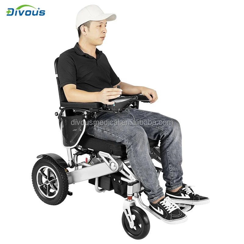 Best seller Bluetooth remote control folding electric  power wheelchair for the elderly people disabled wheelchair with CE