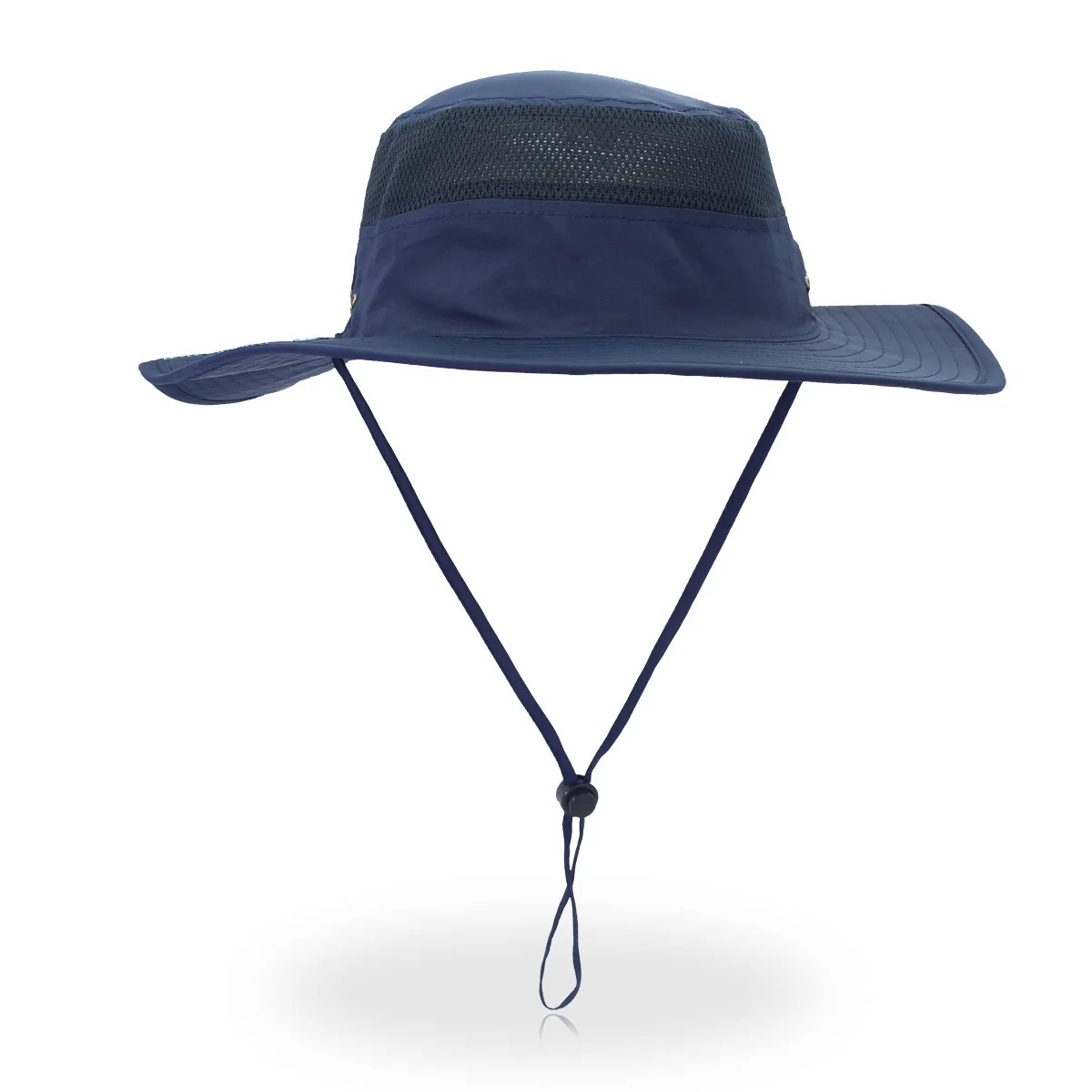 Custom Waterproof Fishing Boonie Bucket Hat UV Wide Brim Sun The Fisherman Hat With Strings Sun Hats For Men protection Bulk