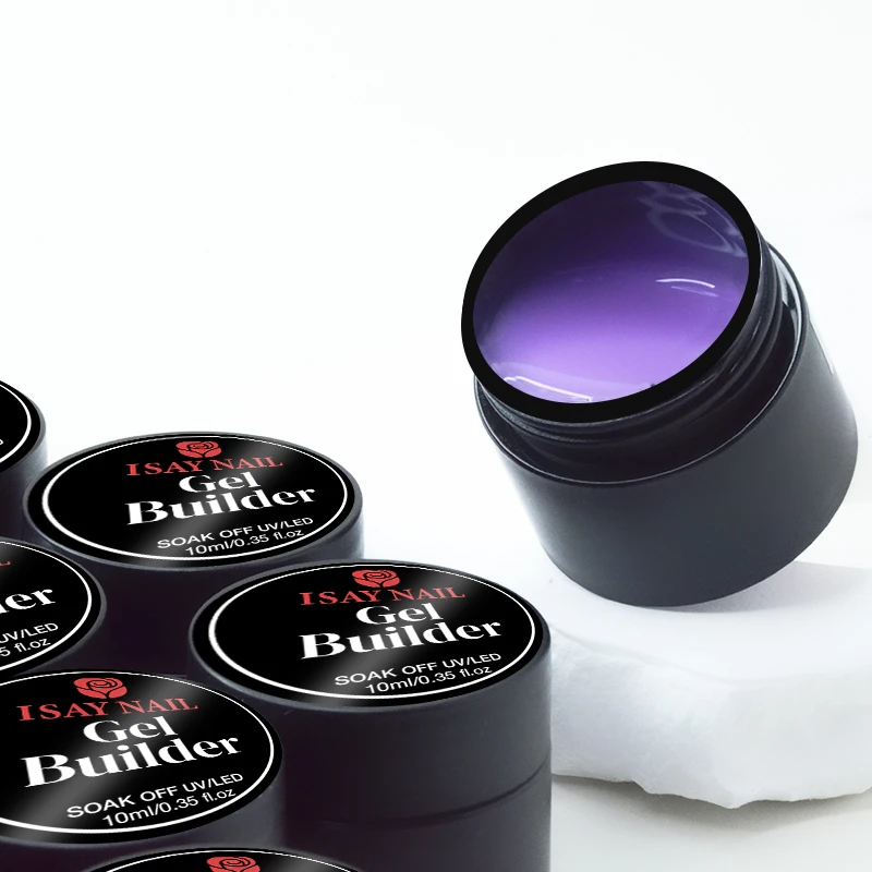 Professional Wholesale Salon Nail Product Custom Gel Extension Builder Colorful Nail Extension Gel