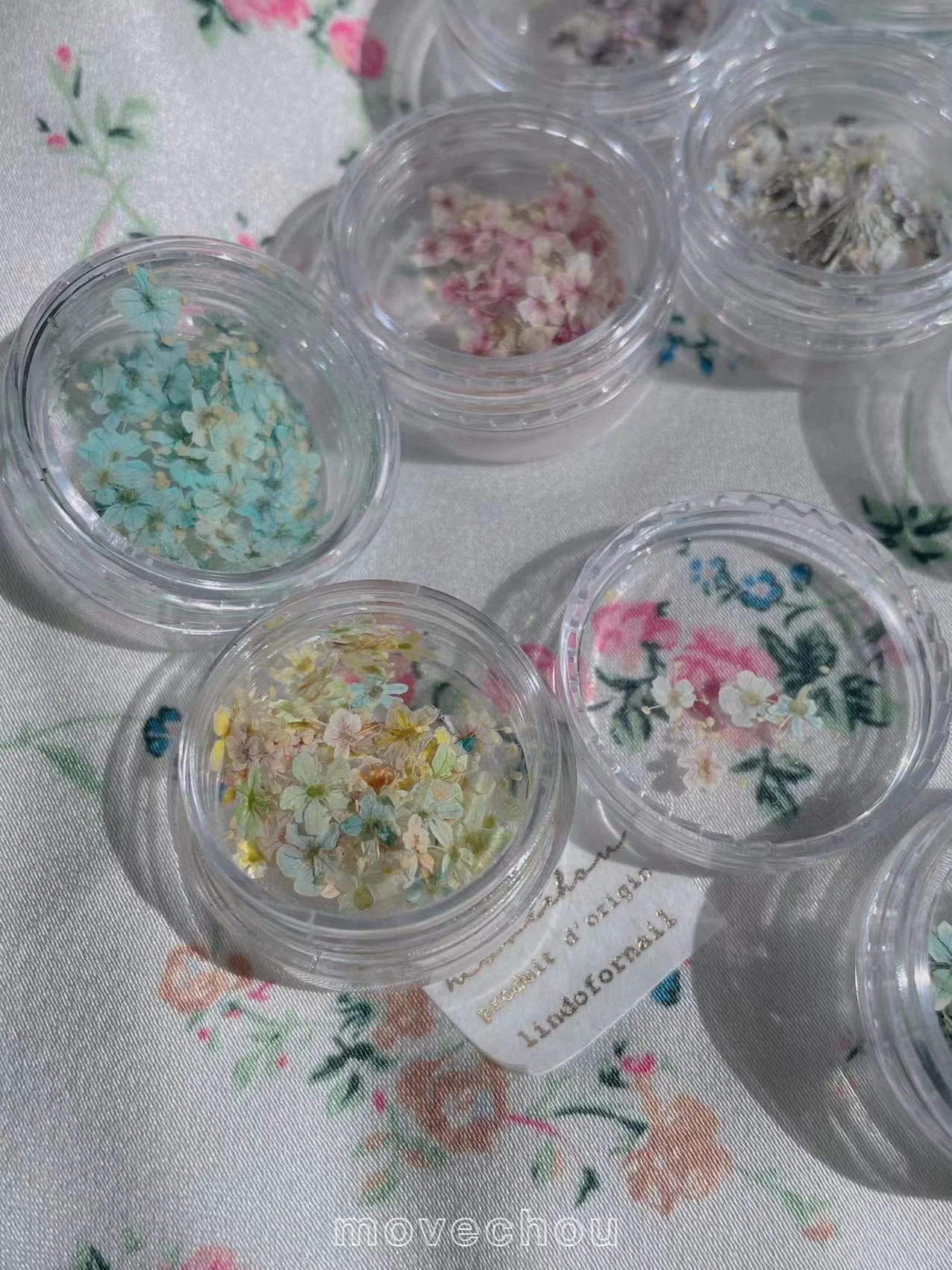 High Quality Dried Flowers DIY Nail Decorations Nail Art Pressed Dry Flower Nature Real Nail Art Dried Flowers