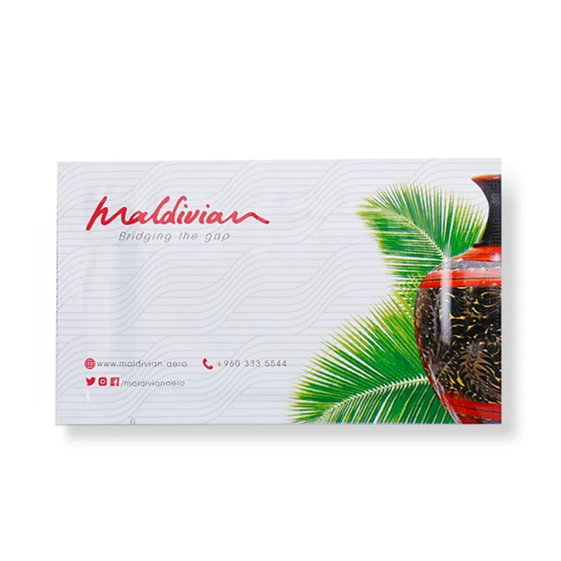 Hot Sale Pure Cotton Disposable Airline Hot Towel Restaurant Wet Towel